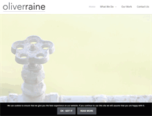 Tablet Screenshot of oliverraine.co.uk